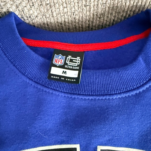 Buffalo Bills Blue Crew Sweatshirt - Picture 3 of 3